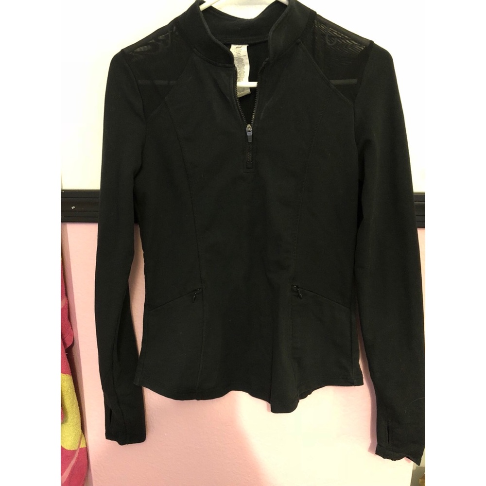 Fabletics half zip track jacket
